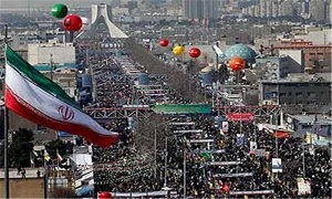 راهپیمایی با شکوه ۲۲ بهمن در سرتاسر کشور آغاز شد