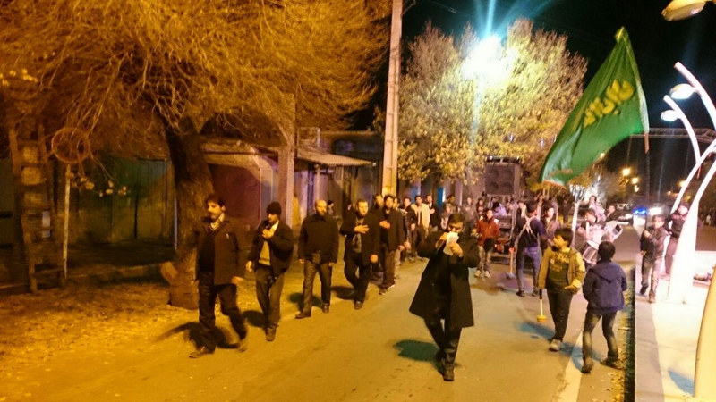 تصاویر/اربعین حسینی در زادگاه پدری مقام معظم رهبری
