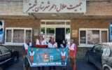 سفر پیاده ۲ داوطلب هلال‌احمری در حمایت از محیط زیست/ احیای دریاچه ارومیه‌ آرزوی ماست