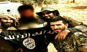 عکس/سلفی شهدا با پرچم داعش