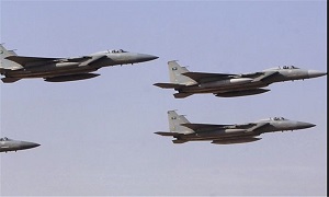 حملات سنگین جنگنده‌های سعودی به یمن/ صنعاء ۲۵ نوبت بمباران شد