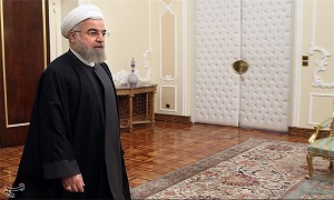 حضور روحانی در ستاد انتخابات کشور