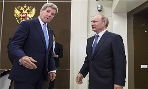 توافق واشنگتن و مسکو بر سر تهیه پیش‌نویسی برای حل بحران سوریه