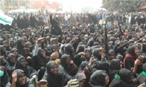 تظاهرات اعتراضی به کشتار مسلمانان در نیجریه ادامه دارد+تصاویر