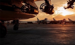 اولین گروه از جنگنده‌های روسیه، سوریه را ترک کردند