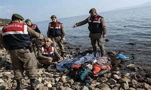 غرق شدن ۲۵ مهاجر از جمله چند کودک در نزدیکی سواحل ترکیه