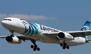 ناپدید شدن یک فروند هواپیمای خطوط هوایی مصر