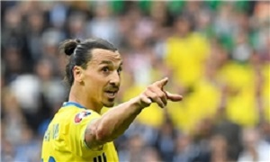 زلاتان از تیم ملی سوئد خداحافظی کرد+عکس