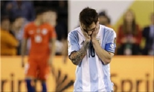 مسی از تیم‌ملی آرژانتین خداحافظی کرد