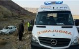واژگونی پیکان در راه روستایی مرند ۲ نفر را راهی بیمارستان کرد