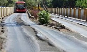 رفع مشکل مسیر BRT تبریز با استفاده از بتن مسلح با آسفالت مخصوص