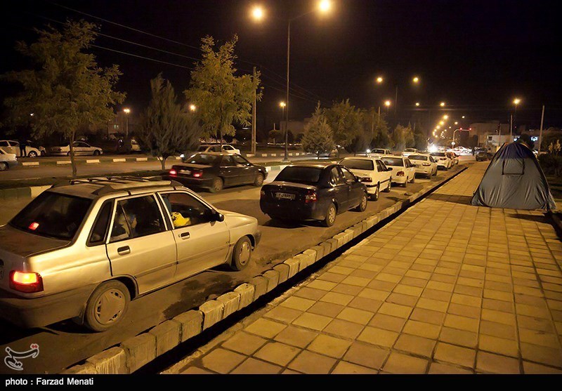 ۲ زلزله بار دیگر در کرمانشاه ؛ مردم به خیابان‌ها آمدند