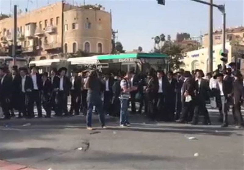 تظاهرات یهودیان مخالف نتانیاهو در سرزمین‌های اشغالی
