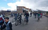 همایش دوچرخه سواری دانش آموزان تسوجی برگزار شد