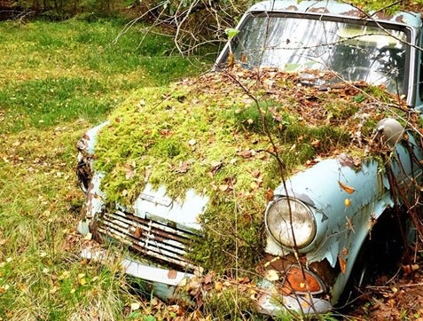 مردی که بعد از ۴۰ سال ماشینش را پیدا کرد! +عکس