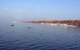 جمع آوری لوله انتقال آب دریاچه ارومیه به دریاچه مصنوعی بندرشرفخانه