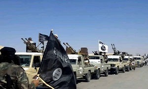 رژه نظامی داعش در صبراته لیبی