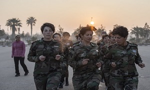 زنان تکاور ارتش سوریه+عکس