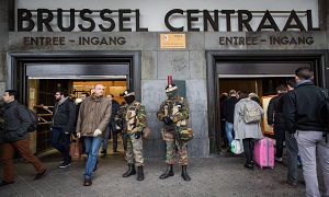 عکس/بروکسل دو روز بعد از حملات تروریستی