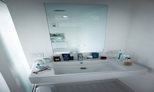 آینه هوشمندگوگل برای حمام+عکس