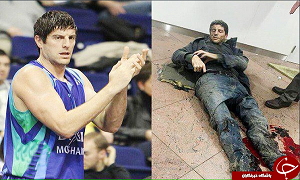 زخمی معروف بروکسل ملی پوش بسکتبال است+عکس