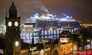جدیدترین و زیباترین کشتی جهان درآلمان+تصاویر