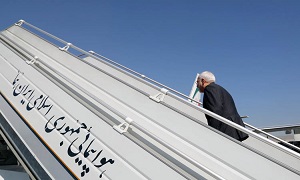 ظریف تهران را به مقصد نیویورک ترک کرد