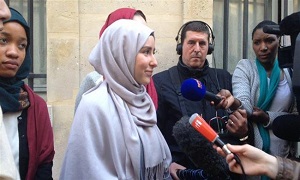 «روز حجاب» در دانشگاه پاریس+ تصاویر