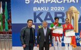 ورزشکار صوفیانی ، مقام دوم مسابقات بین المللی کاراته باکو