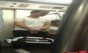 بدل کریس رونالدو در مترو + عکس