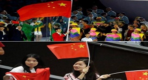 عکس/ جنجالی که پرچم چین در المپیک به پا کرد