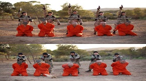 کودکان جنایتکار داعشی اینبار ۶ نیروی کرد را اعدام کردند+ تصاویر