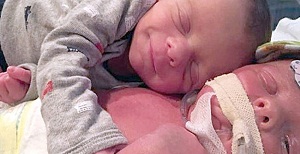 نوزادی که اشک میلیون‌ها نفر را درآورد! +عکس