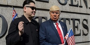 وقتی ترامپ و رهبر کره‌شمالی رابطه‌شان با یکدیگر صمیمی می‌شود!+ تصاویر