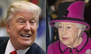 سفر ترامپ به انگلیس برای ملکه دردسرساز است