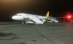 فرود اضطراری هواپیمای مسافربری ترکیه در اصفهان