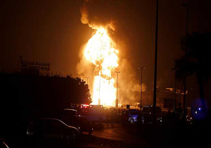 بحرین انفجار و آتش‌سوزی خط لوله نفتی‌اش را به ایران نسبت داد