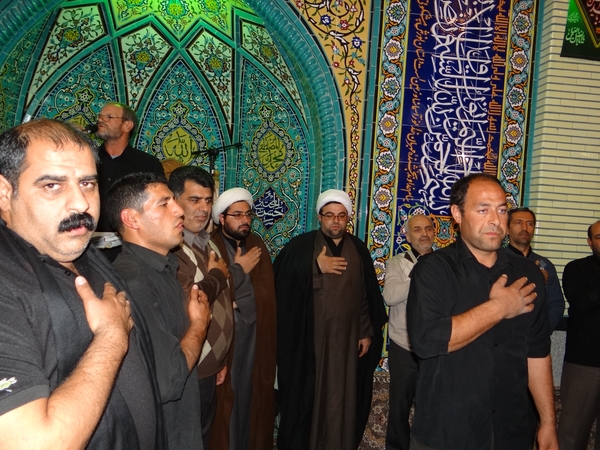عزاداران حسینی در شهرسیس/حضور فرماندار