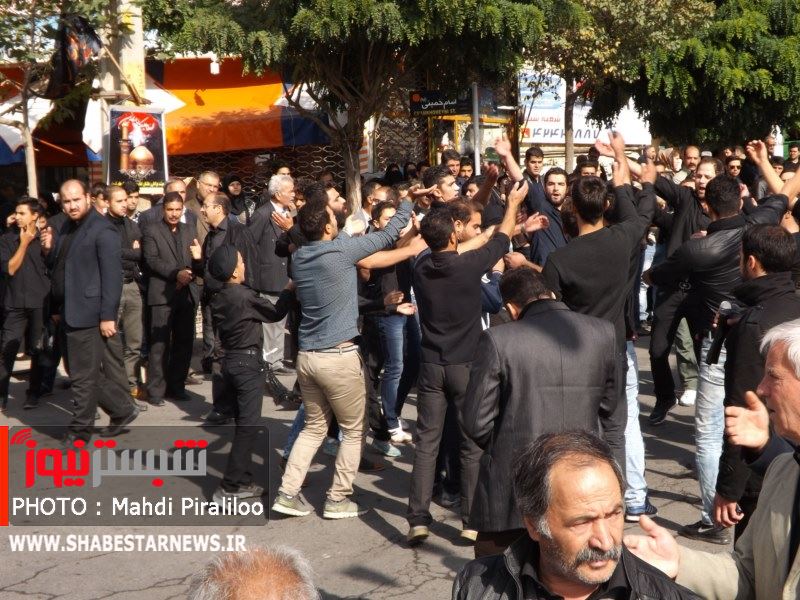 ویدئو/روز تاسوعای حسینی در شهرستان شبستر