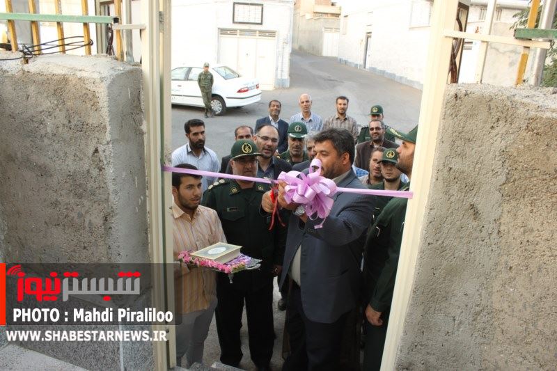 تصاویر/افتتاح ساختمان حوزه بسیج دانش آموزی شبستر