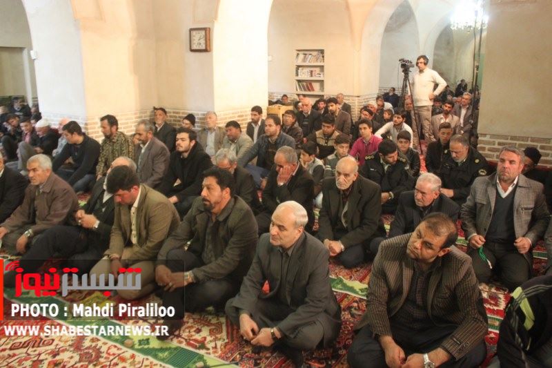 گزارش تصویری/آخرین نماز جمعه سال ۹۴ شهرستان شبستر