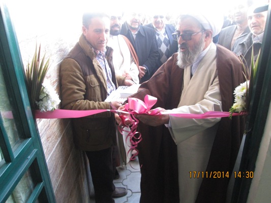 افتتاح بنای فرهنگی خدماتی در صوفیان