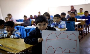 کودکان سوری و رویای خانه+تصاویر