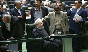 ورود روحانی و ظریف به مجلس