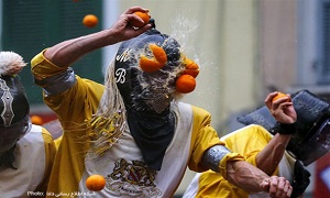تصاویر/جنگ پرتقالی در ایتالیا
